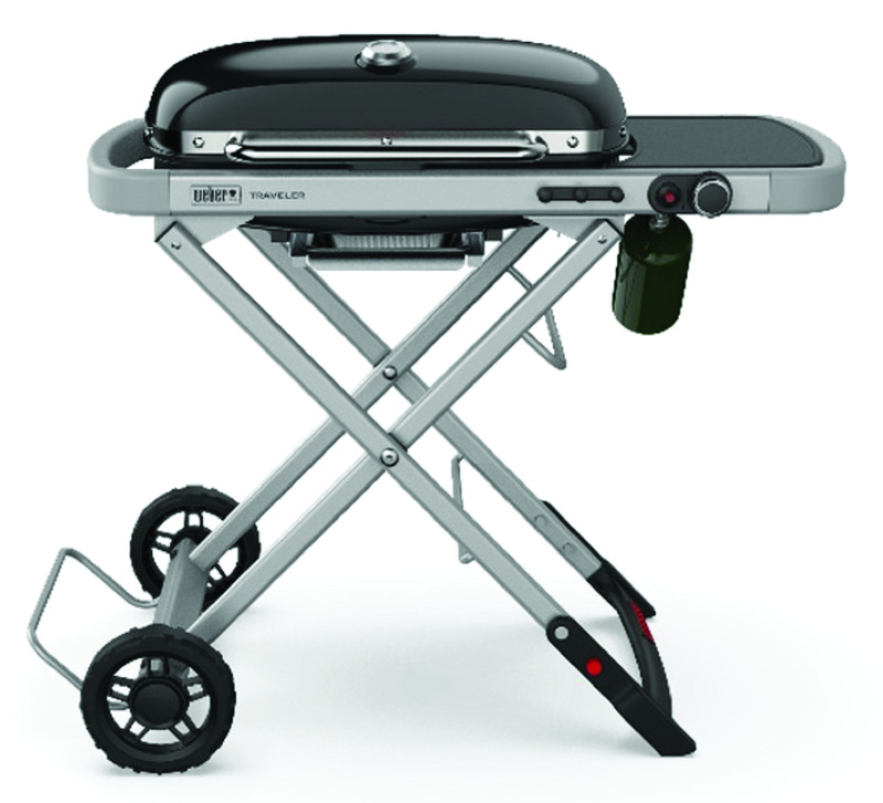Traveler Portable 1 burners Liquid Propane Grill Black