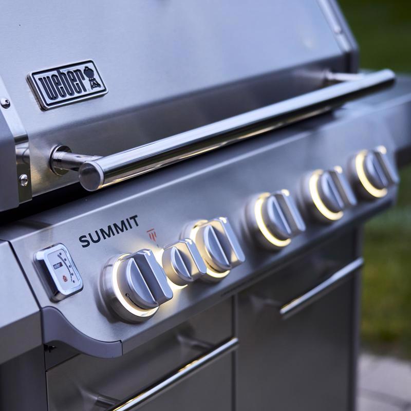 Weber Summit FS38 S 5 Burner Liquid Propane Grill Stainless Steel - Image 9