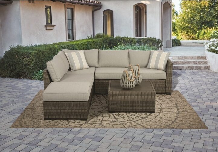 Brickvale Sectional Chat Set